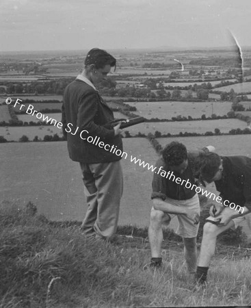 J DALY AND FRIEND AT DUNAMASE